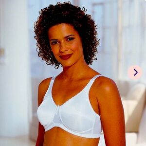 brand new white mastectomy bra by tru life never worn